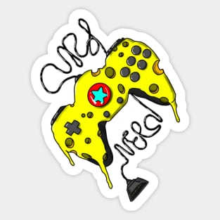 Curd Nerd Controller Sticker